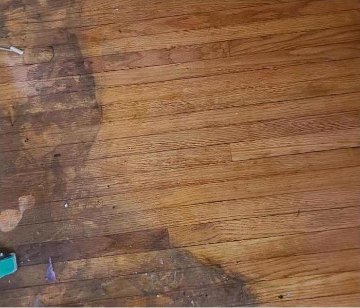 this floor shows clean and dirty 