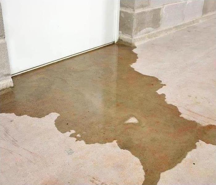 water in the basement 